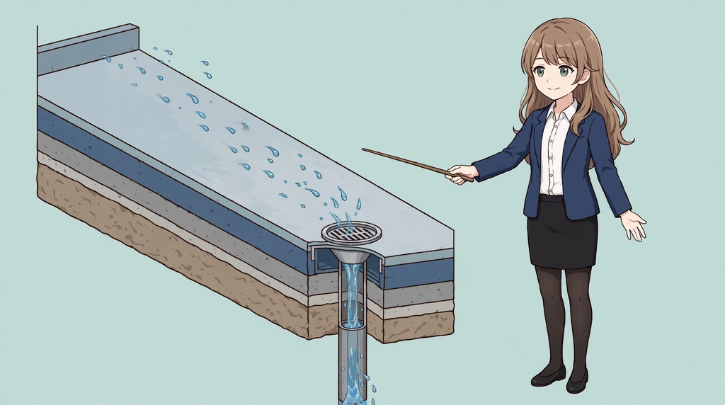 水勾配のイメージ