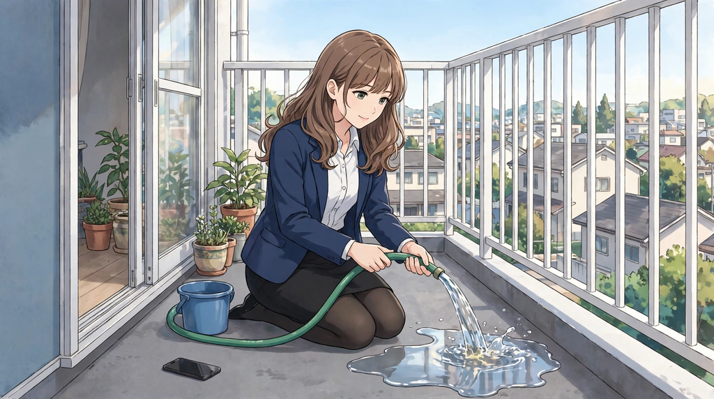 水たまりチェック